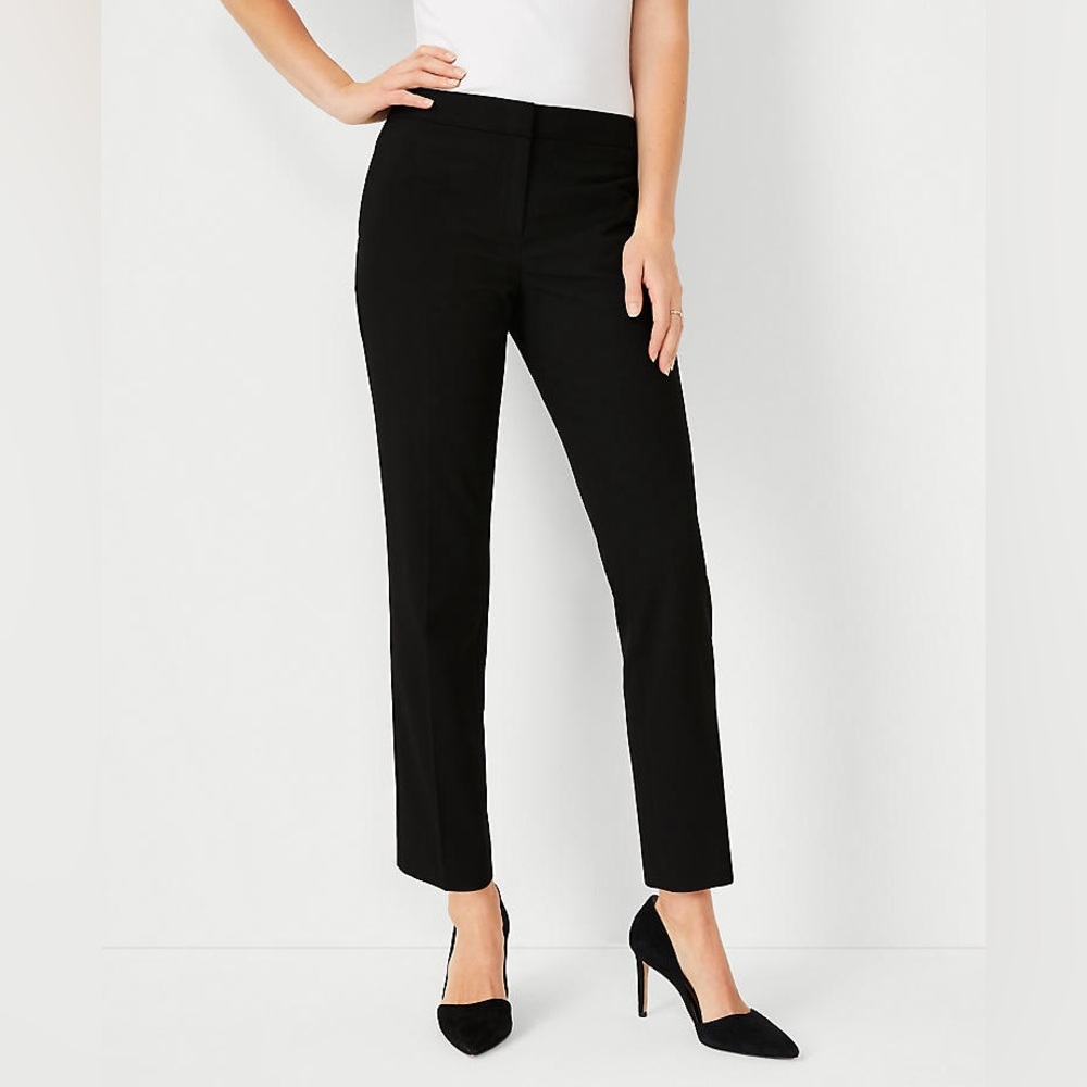 Ann Taylor Factory Black Slim Ankle Dress Pants Size 4